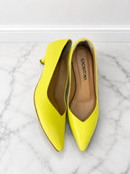 PUMP JESSIE - BAMBIE VERDE LIMON - ALTURA 3.5