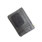 PORTA TARJETA CACHATINA - EGO - CUERO NEGRO