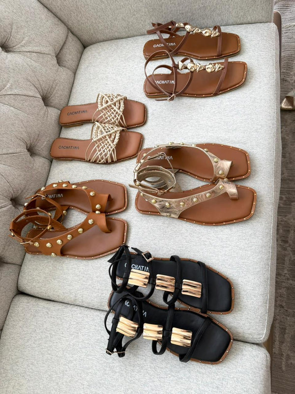 SANDALIAS GOYANG - VIENA - SPLIT - LUCCA - TACON 1.5 (1,5 CM) - CALZADO CACHATINA