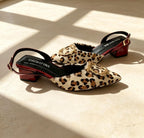 STILETO ARLES - PRINT X CHAROL ROJO - ALTURA 3.5