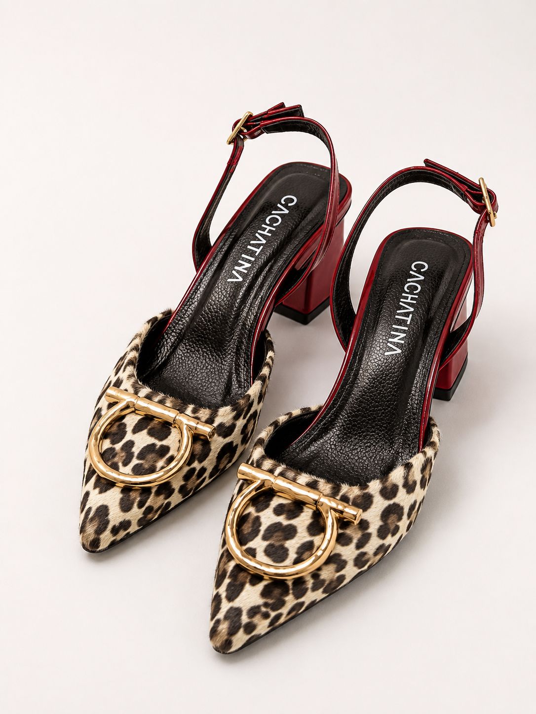 STILETO ARLES STORE - PRINT X CHAROL ROJO - ALTURA 3.5
