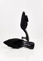 STILETO LOVA STORE - GAMUZA NEGRO - ALTURA 5.5