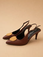 STILETO BROWN - BAMBIE CHOCOLATE X NEGRO - ALTURA 7.5
