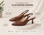 STILETO BERLIN - CONFECCION AVELLANA - ALTURA 5.5 (8 CM) - CALZADO CACHATINA