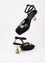 STILETO POSE - FOLIA NEGRA NUEVA - ALTURA 5.5 (8 CM) - CALZADO CACHATINA
