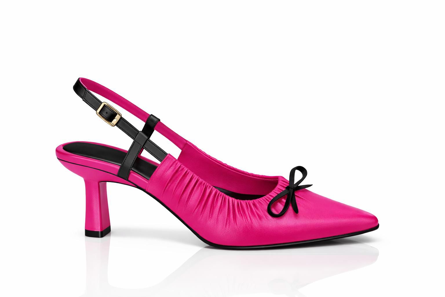 STILETO SANTORINI STORE - CONFECCION MAGNOLIA X NEGRO - ALTURA 5.5 (8 CM) - CALZADO CACHATINA
