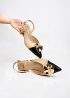 STILETO VERZETH - BAMBIE FRAPPER X CHAROL NEGRO - ALTURA 3.5 (5 CM) - CALZADO CACHATINA