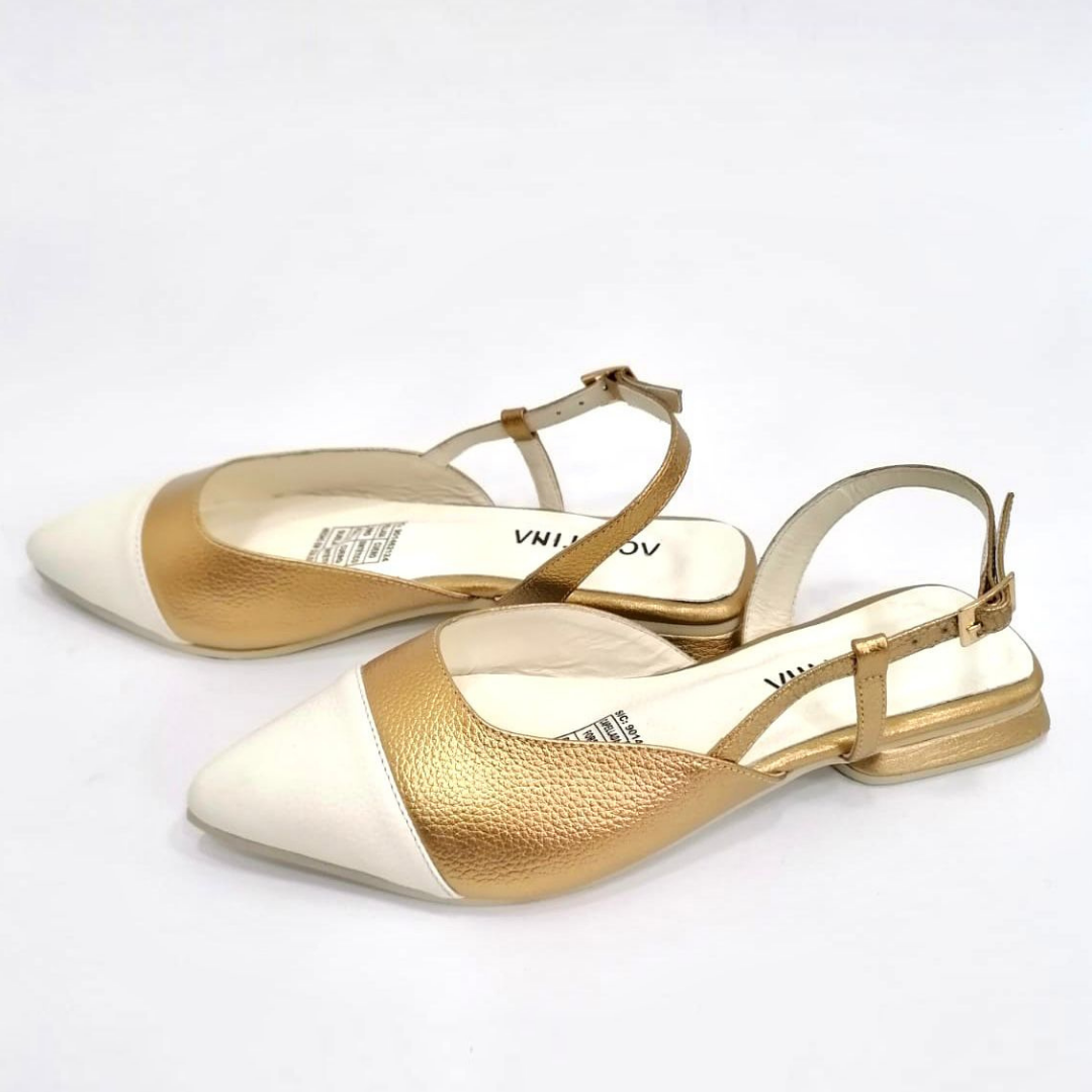 CALZADO CACHATINA - ZUECO MUJER - EMMA - CUERO VERDE COBRE X TALCO