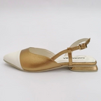 CALZADO CACHATINA - ZUECO MUJER - EMMA - CUERO VERDE COBRE X TALCO