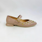 CALZADO CACHATINA - SANDALIA BALETA MUJER - FIORA - CUERO TAUPE