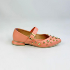 CALZADO CACHATINA - SANDALIA BALETA MUJER - FIORA - CUERO PERA