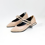 CALZADO CACHATINA - SANDALIA BALETA MUJER - MARIE - CUERO CHAROL TAUPE