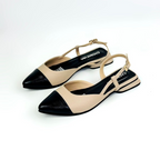 CALZADO CACHATINA - ZUECO MUJER - EMMA - CUERO FRAPE X NEGRO