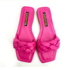 CALZADO CACHATINA - SANDALIA PLANA MUJER - ARYA - CUERO FUCSIA