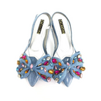 SANDALIA PLANA - BADENIA - DENIM CLARO - CALZADO CACHATINA