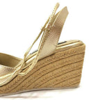 CALZADO CACHATINA - PLATAFORMA MUJER - TIZIANA STORE - CUERO DORADO - ALTURA 5.5 (7.5 CM)