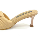 TACÒN - ADELA - 5.5 - CUERO TAUPE - CALZADO CACHATINA