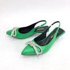 TACÒN - ADISON - 3.5 - CUERO VERDE LOZZA - CALZADO CACHATINA