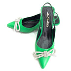 TACÒN - ADISON - 3.5 - CUERO VERDE LOZZA - CALZADO CACHATINA