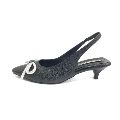 TACÒN - ADRIS - 3.5 - CUERO NEGRO - CALZADO CACHATINA