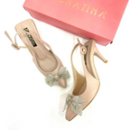 AIRI - CALZADO CACHATINA - ESTILETO MUJER - CUERO TAUPE - TACON 7.5 (10 CM)