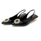TACÒN - ALTAIR - 3.5 - CUERO NEGRO - CALZADO CACHATINA