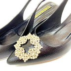 TACÒN - ALTAIR - 3.5 - CUERO NEGRO - CALZADO CACHATINA