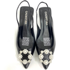 ALTAIR 2 - CALZADO CACHATINA - ESTILETO MUJER - CUERO NEGRO - TACON 3.5 (5 CM)