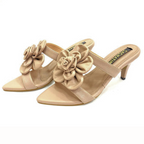TACÒN - ASAKA - 5.5 - CUERO TAUPE - CALZADO CACHATINA