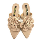 TACÒN - ASAKA - 5.5 - CUERO TAUPE - CALZADO CACHATINA