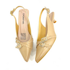 BINNA - CALZADO CACHATINA - ESTILETO MUJER - CUEROCHAROL TAUPE - TACON 3.5 (5 CM)