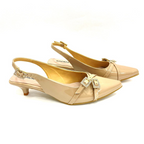 BINNA - CALZADO CACHATINA - ESTILETO MUJER - CUEROCHAROL TAUPE - TACON 3.5 (5 CM)
