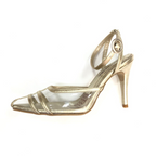BRAIS - CALZADO CACHATINA - ESTILETO MUJER - CUERO DORADO - TACON 8.5 (11 CM)