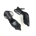 BRIANA - CALZADO CACHATINA - ESTILETO MUJER - CUERO NEGRO - TACON 7.5 (10 CM)