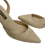 TACÒN - CLERI - 5.5 - CUERO TAUPE - CALZADO CACHATINA