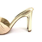 TACON - CLOUD - 7.5 - CUERO DORADO X TAUPE - CALZADO CACHATINA