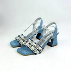 CALZADO CACHATINA - TACON MUJER - DRYSEEL STORE - DENIM NEUTRO - ALTURA 5.5 (7.5 CM)