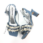 CALZADO CACHATINA - TACON MUJER - DRYSELY - DENIM CLARO - ALTURA 5.5 (7.5 CM)