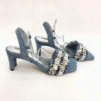 CALZADO CACHATINA - TACON MUJER - DRYSELY - DENIM CLARO - ALTURA 5.5 (7.5 CM)
