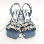 CALZADO CACHATINA - TACON MUJER - DRYSELY - DENIM CLARO - ALTURA 5.5 (7.5 CM)