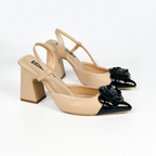 ESME - CALZADO CACHATINA - ESTILETO MUJER - CUERO CAPUCHINO - TACON 7.5 (10 CM)