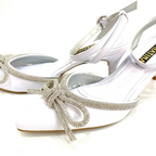 FABRIN - CALZADO CACHATINA - ESTILETO MUJER - CUERO BLANCO X TORNASOL - TACON 5.5 (8 CM)