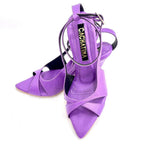 TACÒN - FAUXETY - 8.5 - CUERO MORADO - CALZADO CACHATINA