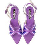 TACÒN - HELIDA - 5.5 - CUERO MORADO - CALZADO CACHATINA