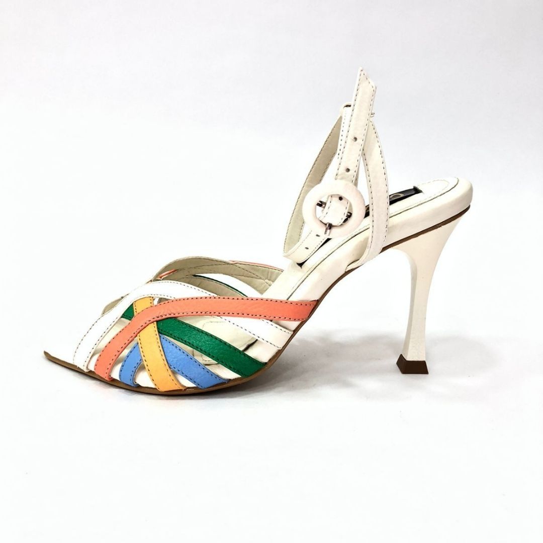 TACÒN - HERSILIA - 7.5 - CUERO TALCO X COLORES - CALZADO CACHATINA