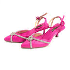 TACÒN - HUMANSY - 5.5 - CUERO FUCSIA CLARO - CALZADO CACHATINA