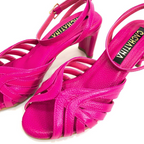 TACÒN - JEBRANE - 5.5 - CUERO FUCSIA - CALZADO CACHATINA