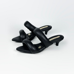 JULES - CALZADO CACHATINA - ESTILETO MUJER - CUERO CONFECCION NEGRO - TACON 3.5 (5 CM)