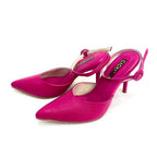 TACÒN - KENEL - 8.5 - CUERO FUCSIA - CALZADO CACHATINA