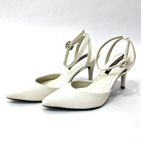 TACÒN - KENSY - 7.5 - CUERO DEJAVU TALCO - CALZADO CACHATINA